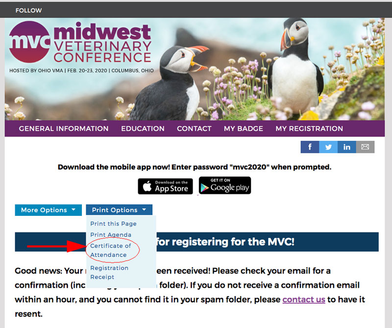 Midwest Veterinary Conference 2025 Registration Ashil Calypso